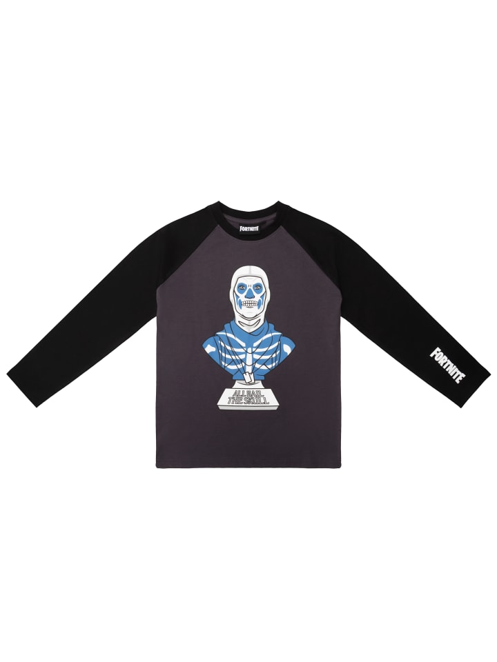 

Футболка с длинным рукавом Fortnite для мальчиков, черный цвет Fortnite