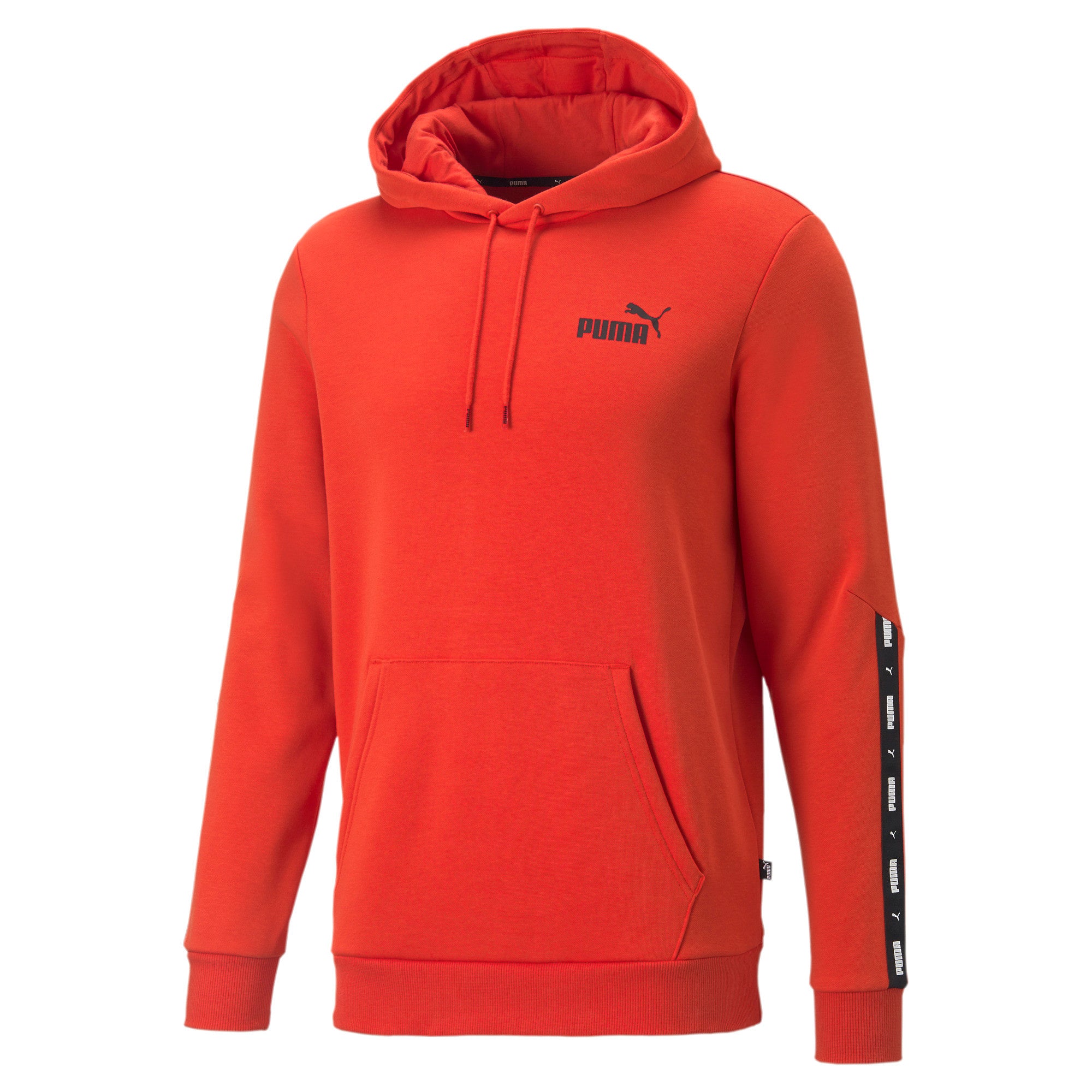 

PUMA Men's Essentials+ Толстовка с капюшоном Tape, красный