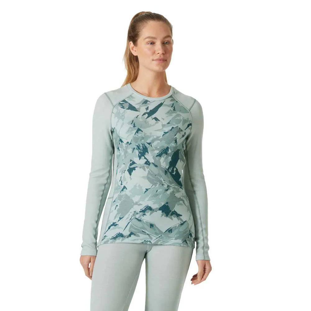 

Базовый слой Helly Hansen Lifa Merino Midweight Gra, зеленый
