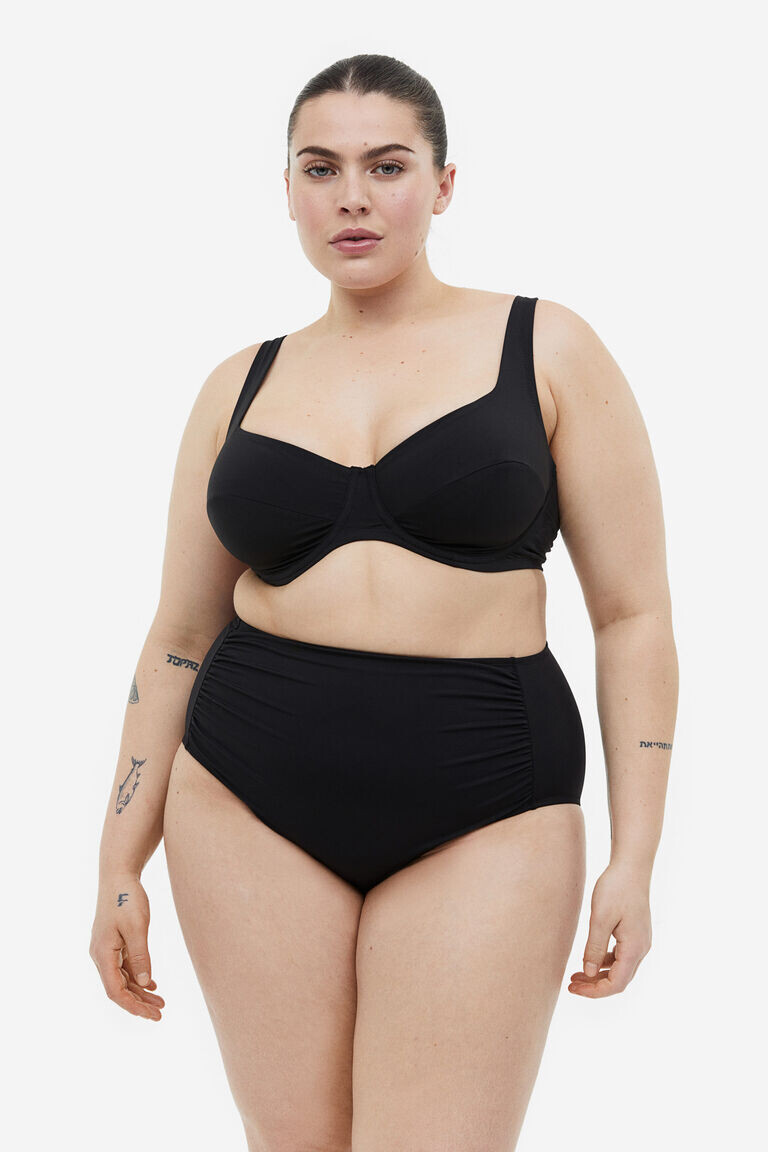 

Формируем плавки бикини H&M, черный