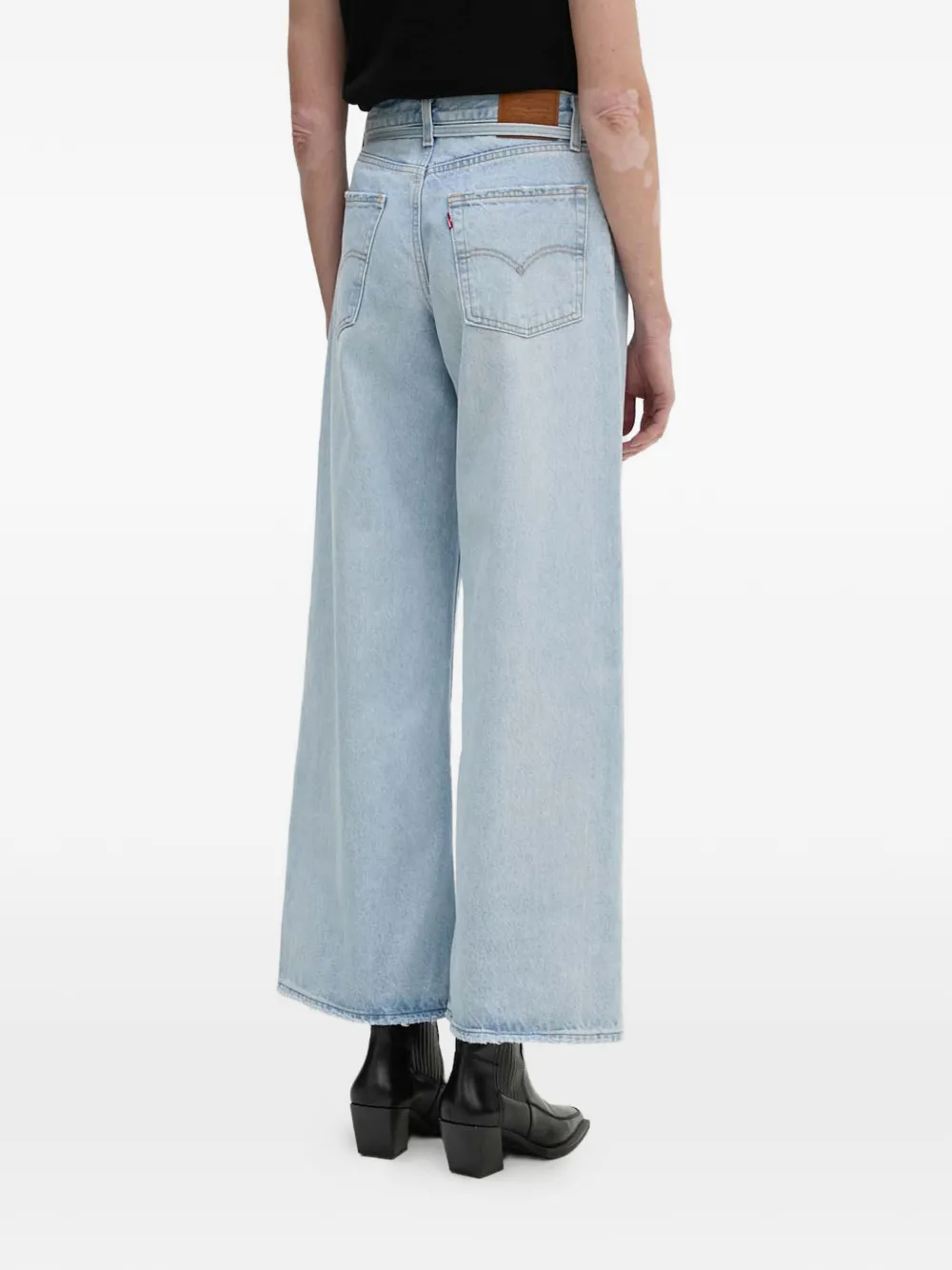 Джинсы с потертостями и кулиской Levi'S, синий — фото 3