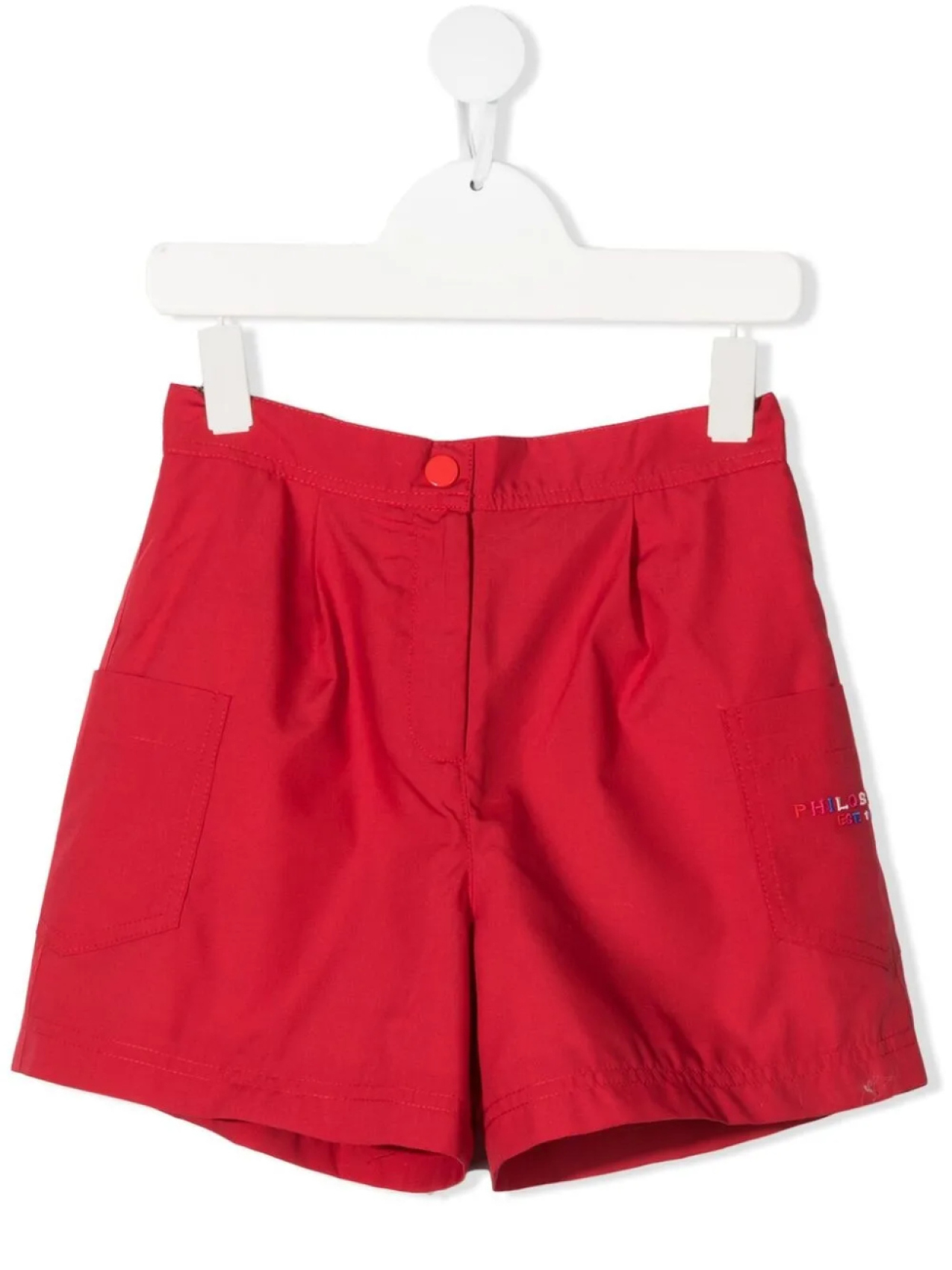 

Philosophy Di Lorenzo Serafini Kids шорты с логотипом, красный