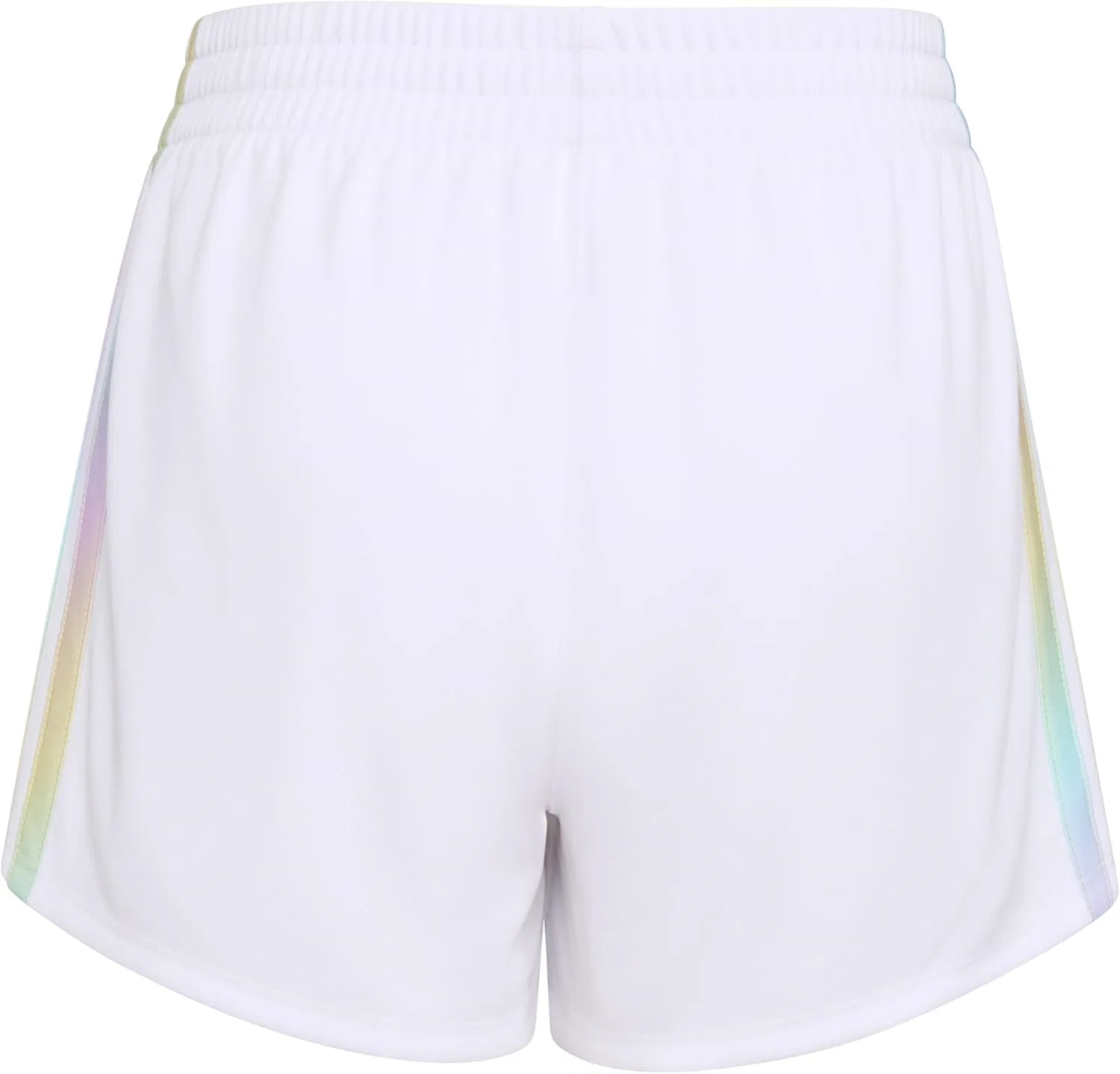 Детские сетчатые шорты Adidas с тремя полосками, White Multi — фото 3