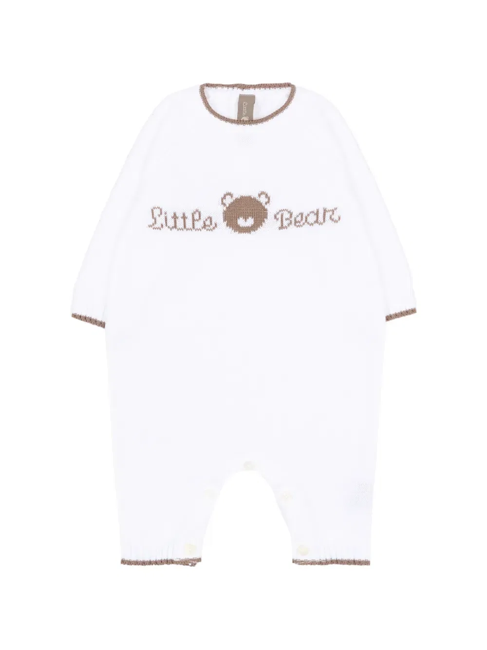 Вышитый комбинезон Little Bear, белый