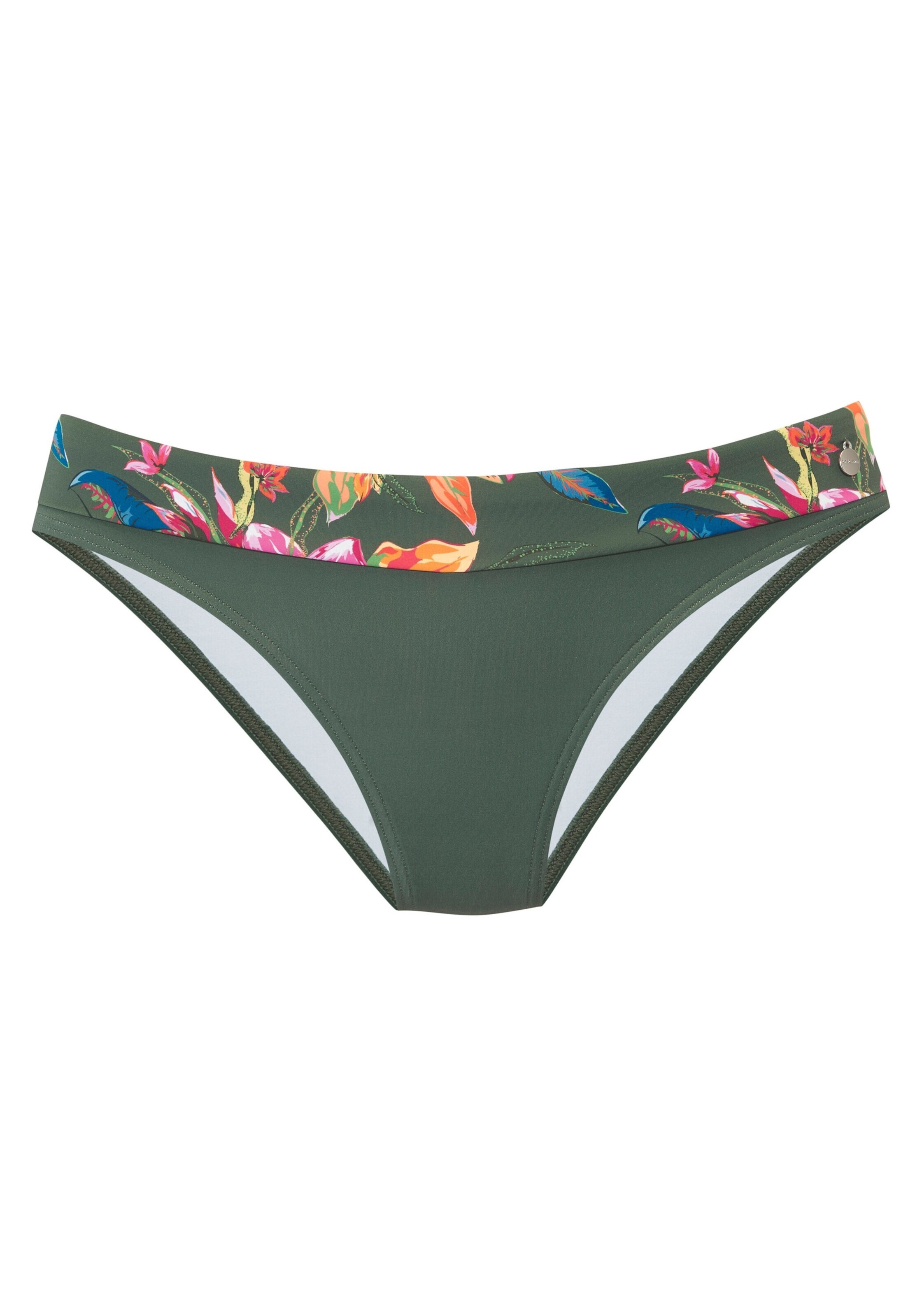 

LASCANA Бикини-трусы в темно-зеленом цвете