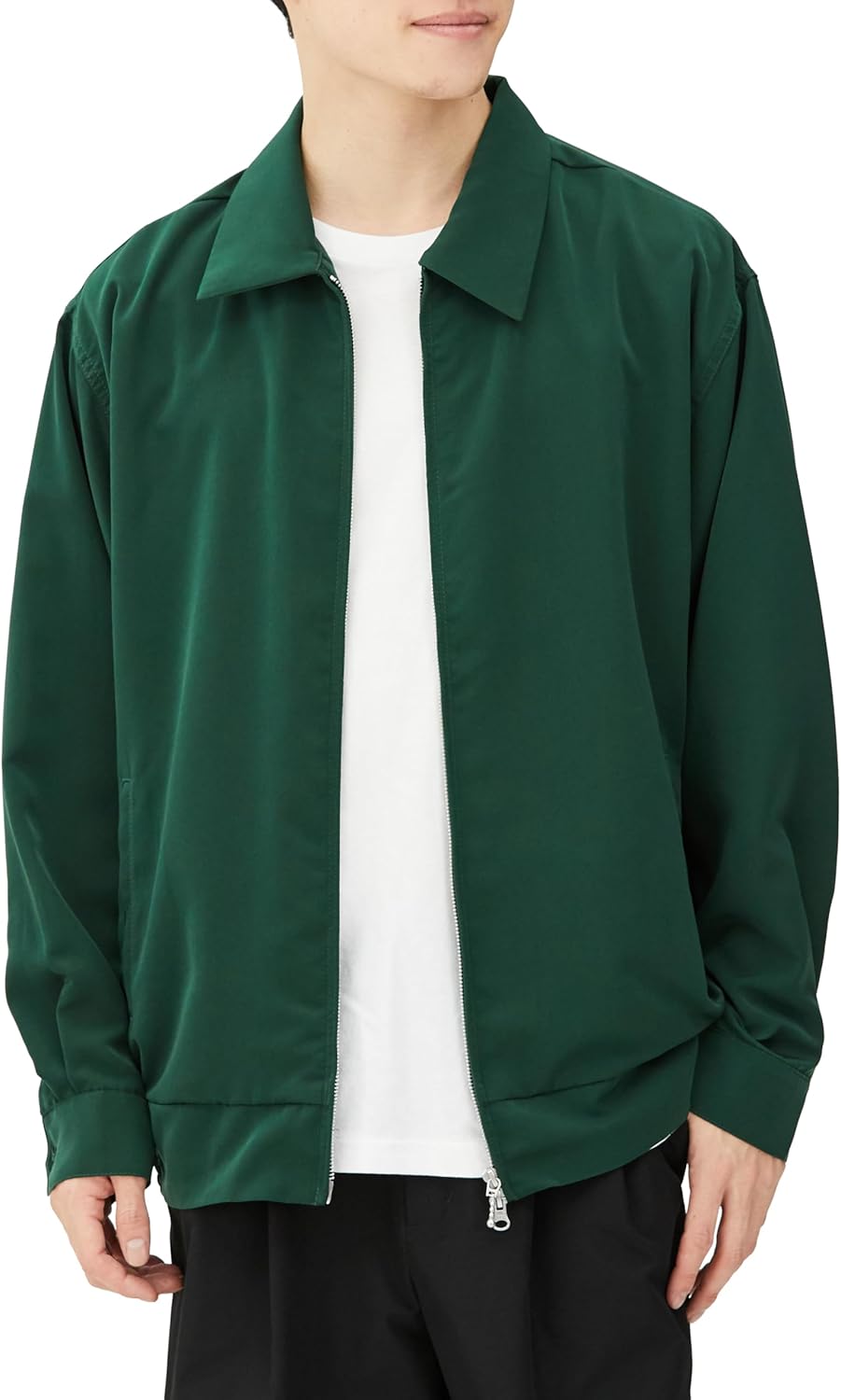 

Толстовка с капюшоном, поплин, свободный крой, Souvenea JK (одна шт.) United Athle, зеленый