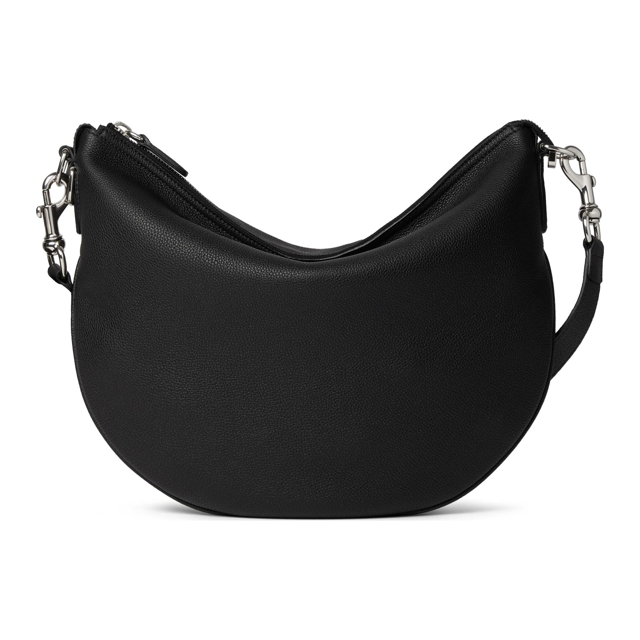 

GUCCI Мужская черная кожаная сумка через плечо Soft Grain, Crossbody Bag Small