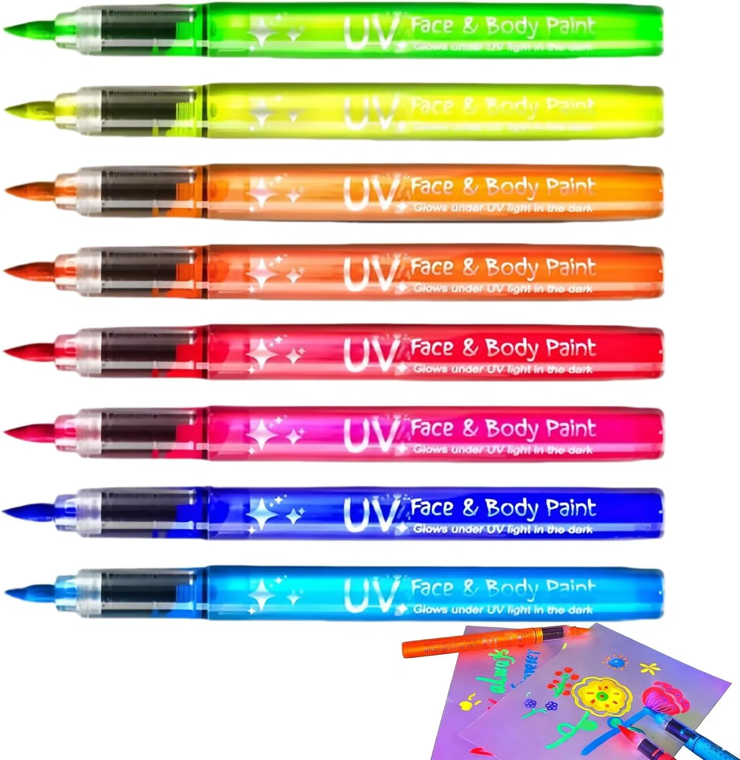 Маркер для боди-арта UV, 1 шт