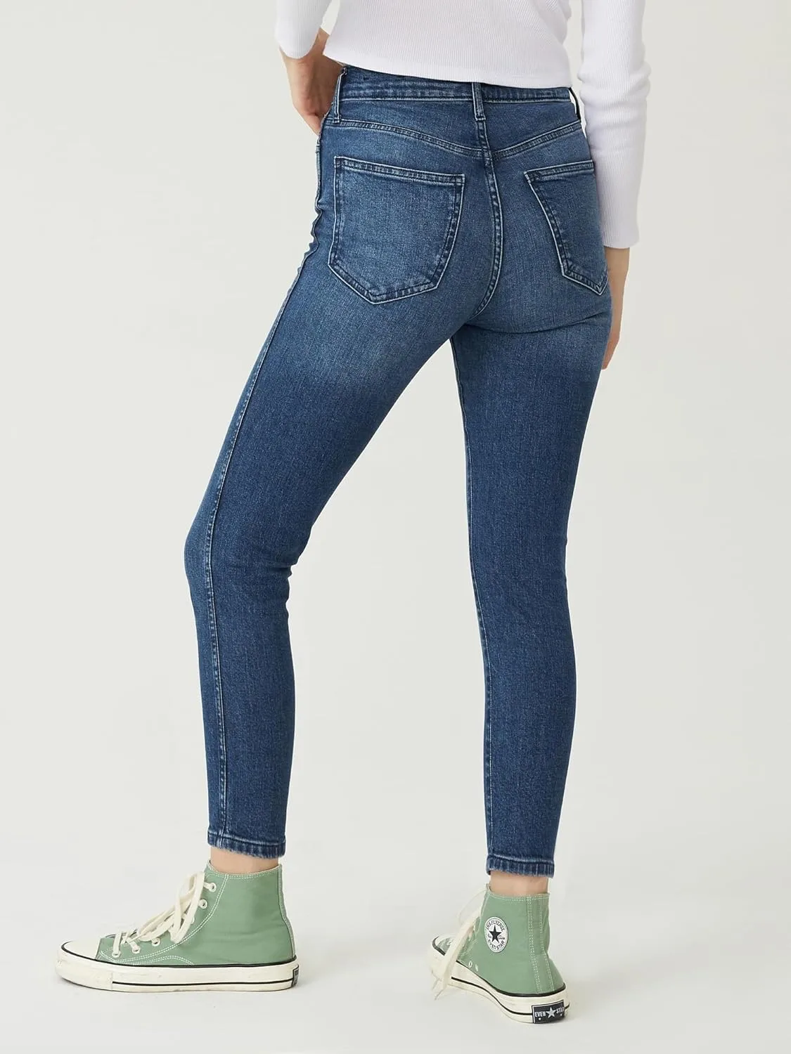 Gap Women's High Rise Vintage Slim Fit Denim Jeans — фото 2