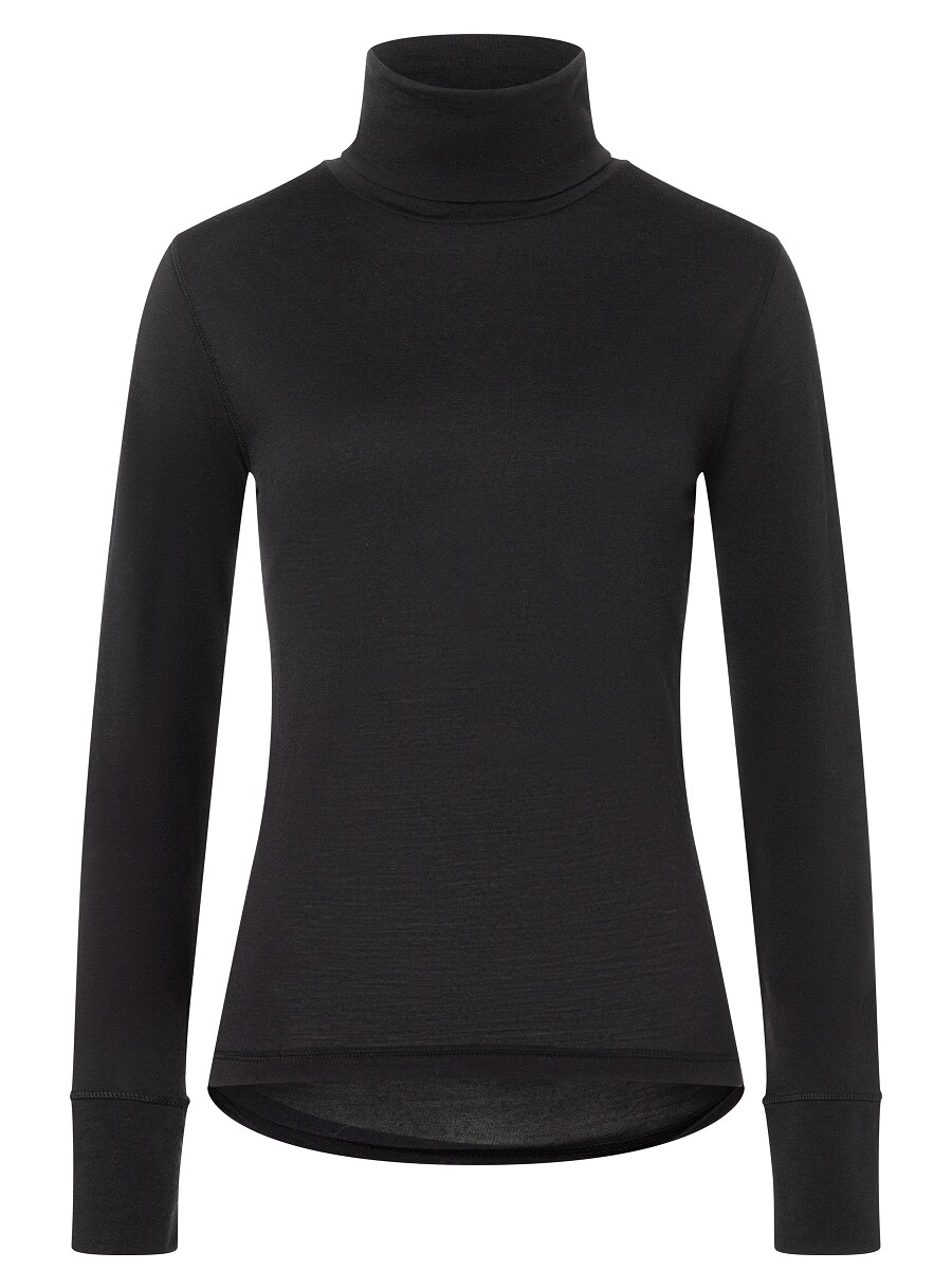 

Лонгслив super.natural Merino, черный