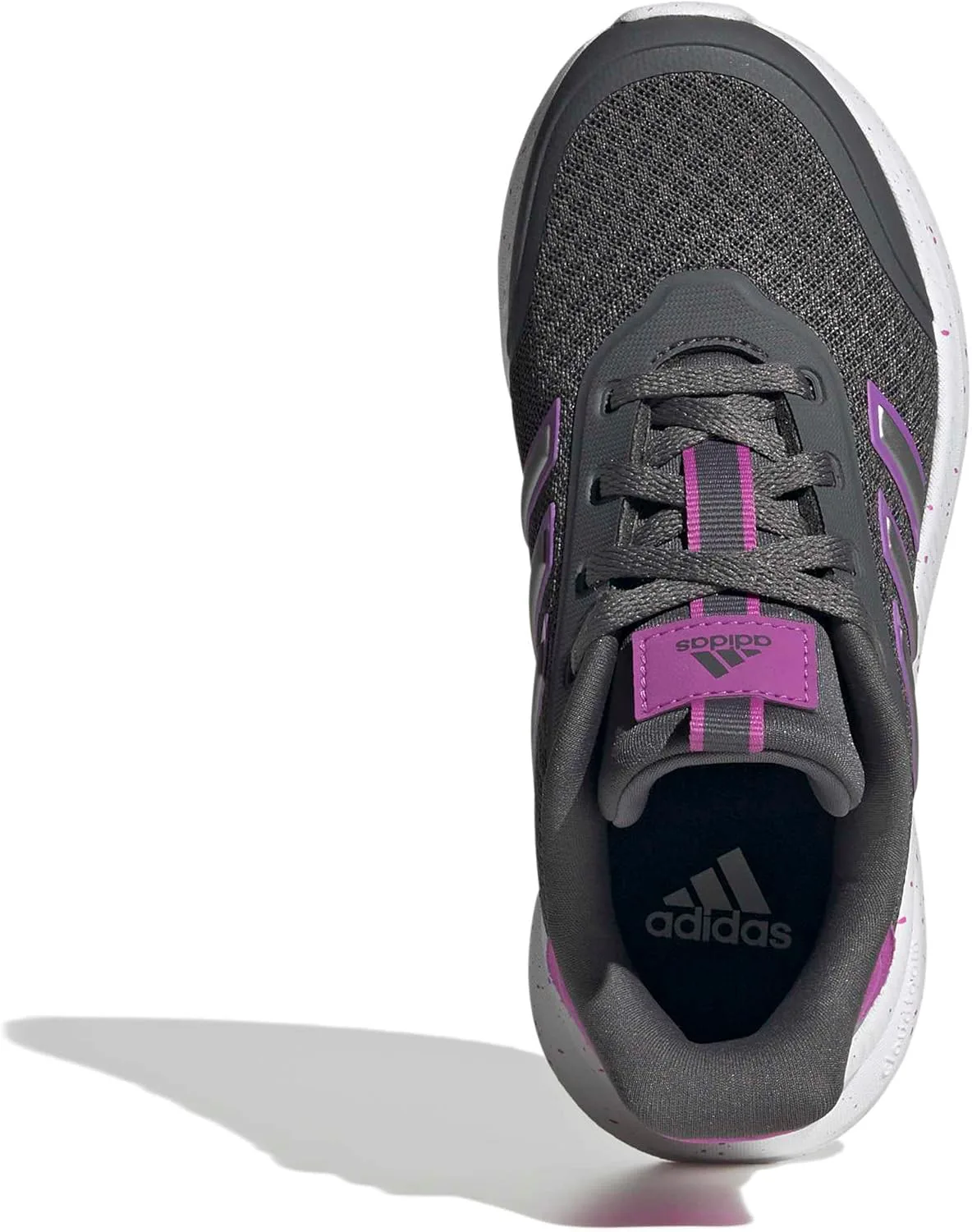 Кроссовки Adidas для детей и подростков X_PLR (для старших детей), серый/фиолетовый/металлик — фото 2