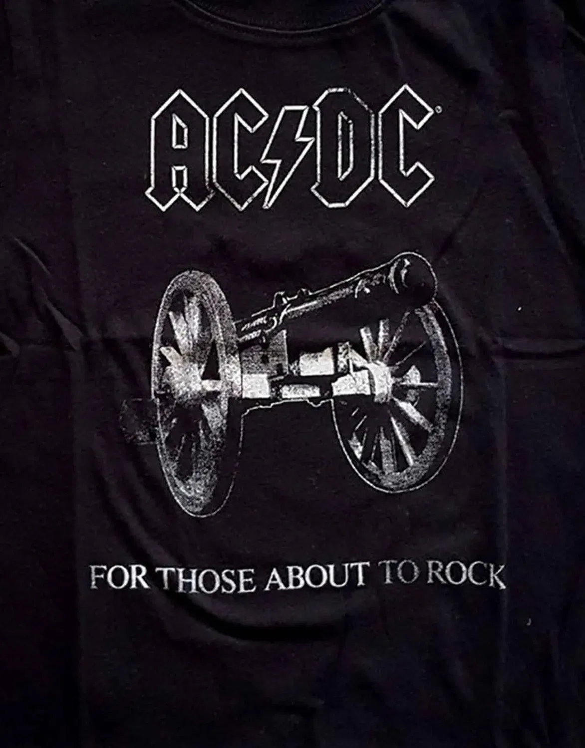 Футболка для малышей AC/DC About to Rock, черный — фото 2