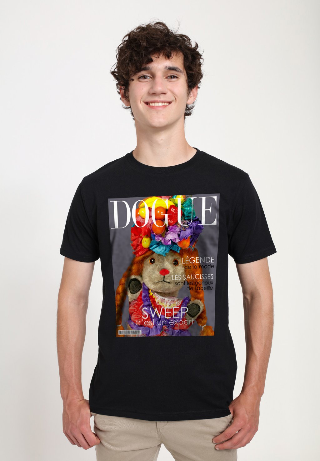 

Футболка с принтом SOOTY SWEEP DOGUE Henry Tiger, черный
