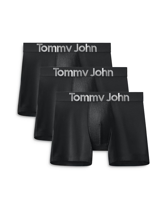 

360 Sport Essentials Трусы-боксеры 4", 3 шт. Tommy John, черный