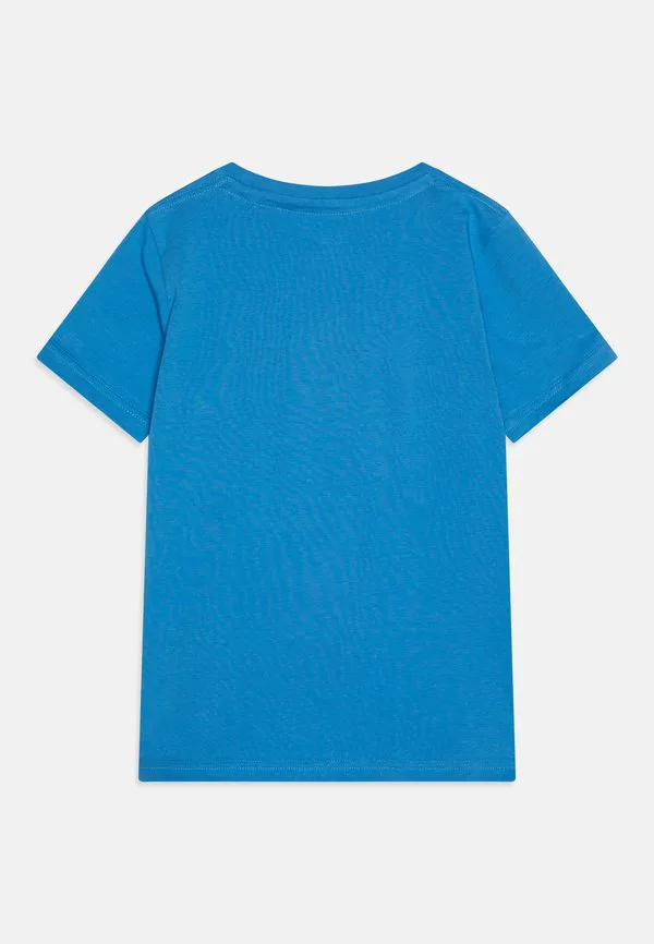 Футболка унисекс с принтом label t Alpha Industries, Mediteranian Blue — фото 2