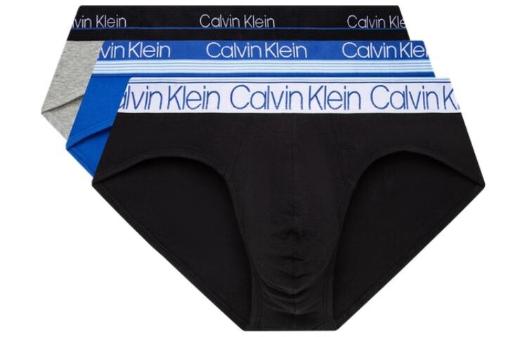 

Мужские трусы Calvin Klein, цвет 3 pieces (Space Black + Ocean Blue + Marble Gray)