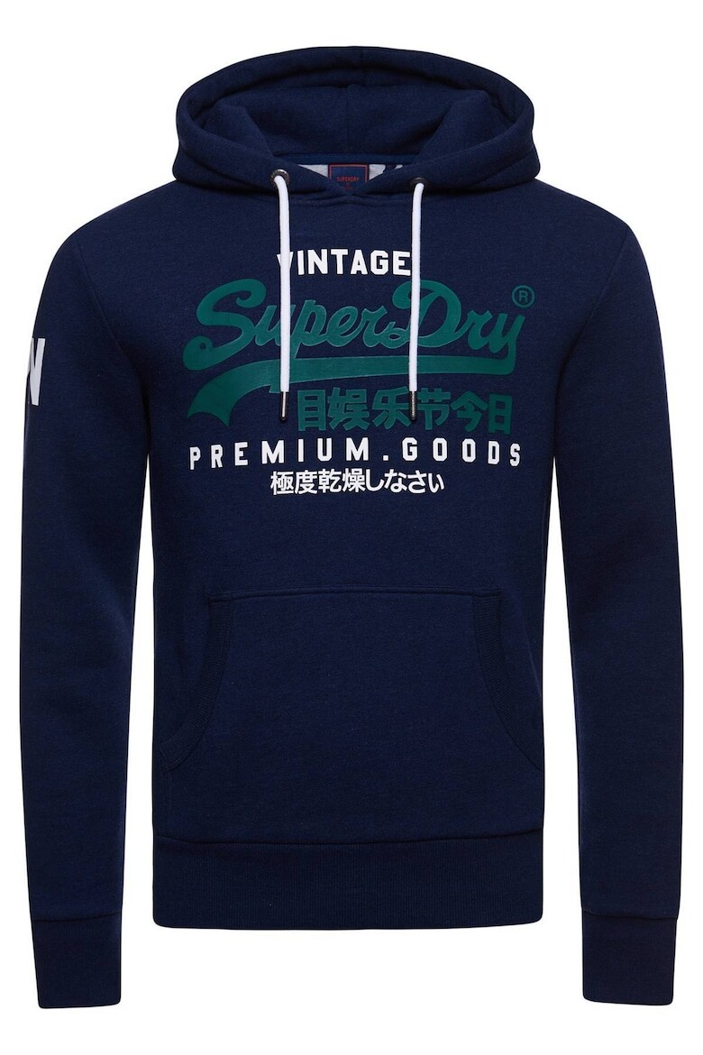 

Толстовка с логотипом Superdry, синий