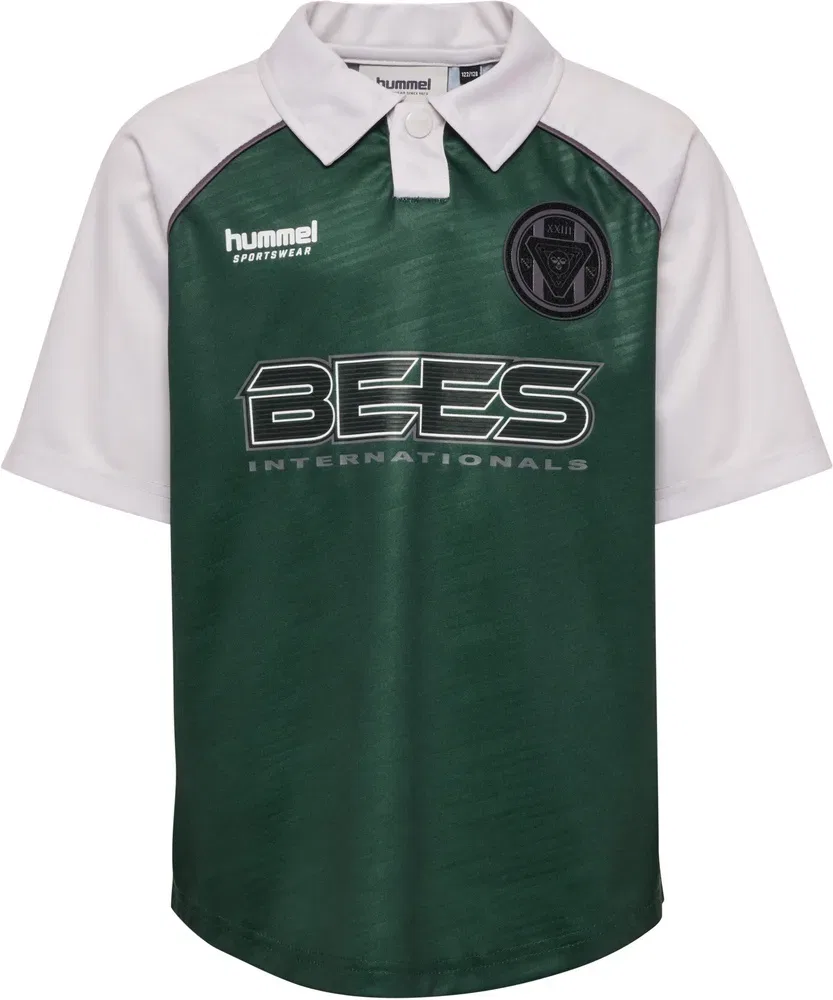 Футболка с тигровым принтом Hummel, зеленый