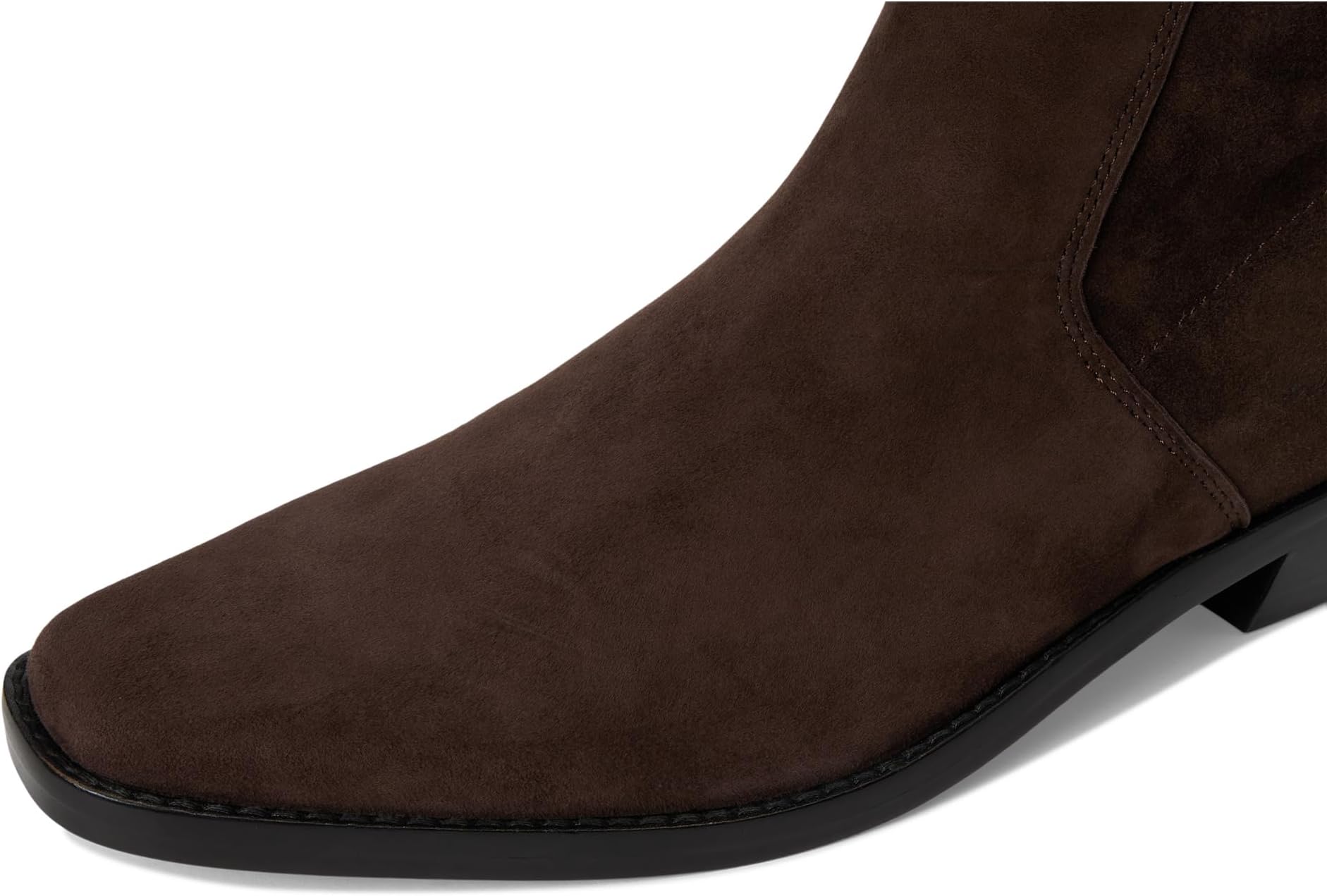 Ботинки Madewell Idris Glove Bootie - Suede, цвет Dark Carob 1 — фото 2