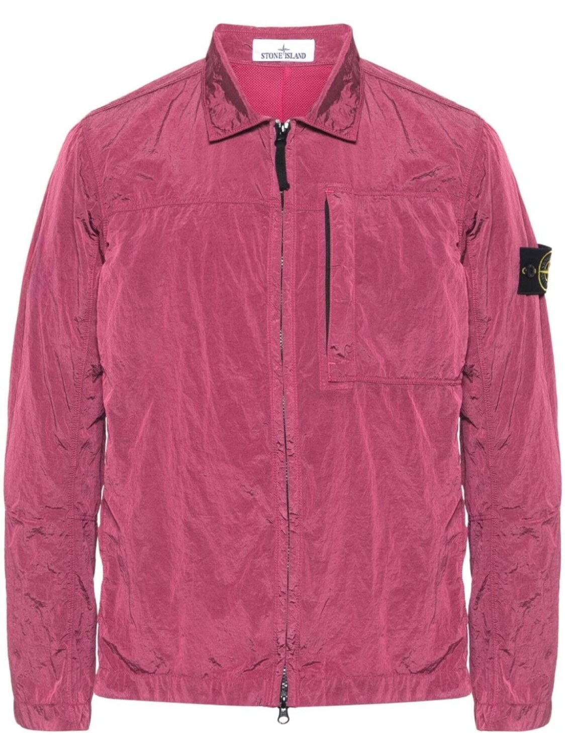

Stone Island футболка с компасом, розовый