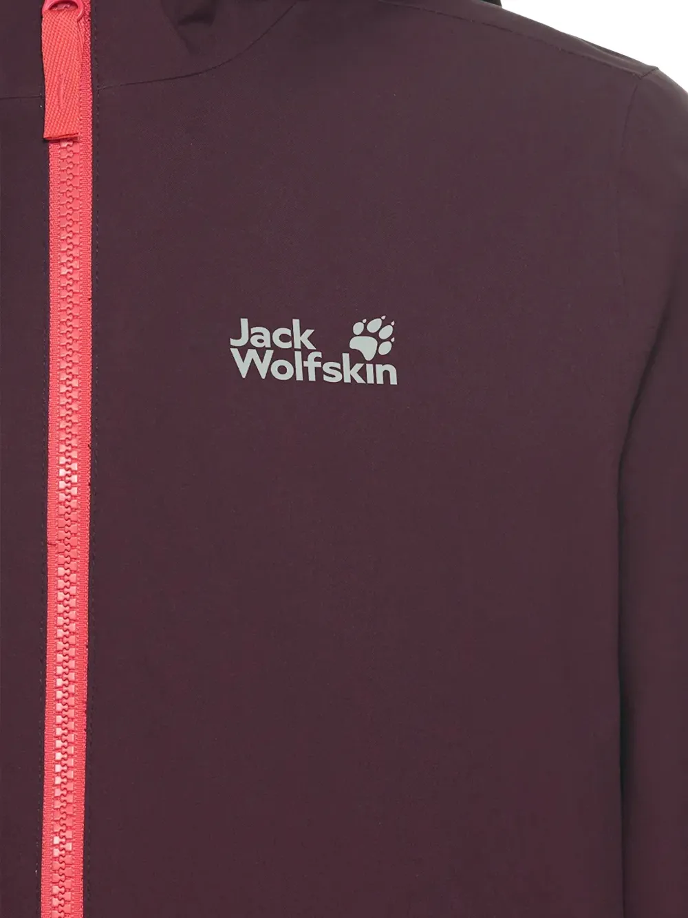 Куртка с капюшоном в цветном блоке Jack Wolfskin, фиолетовый — фото 3