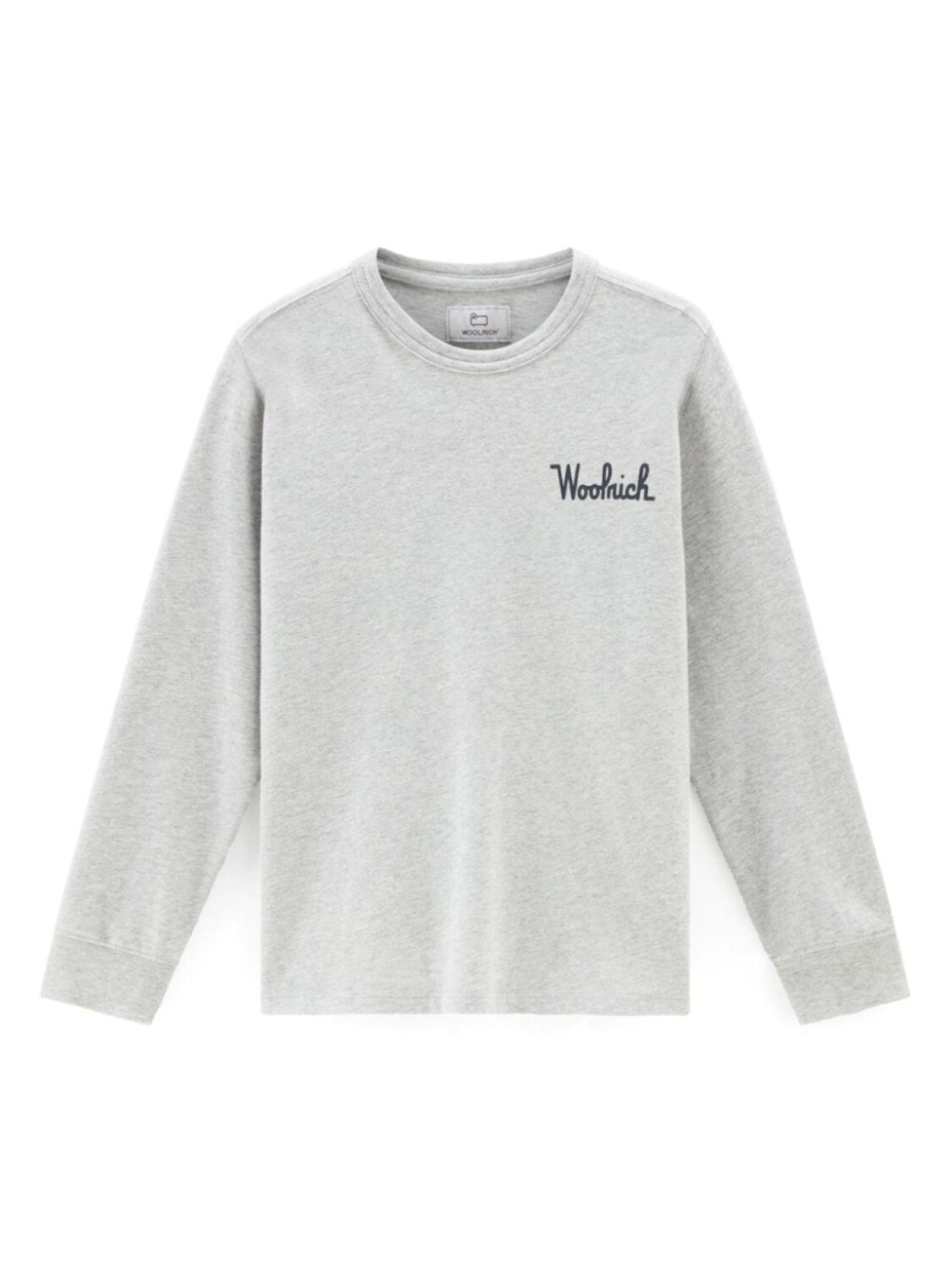 

Woolrich Kids футболка с логотипом, серый