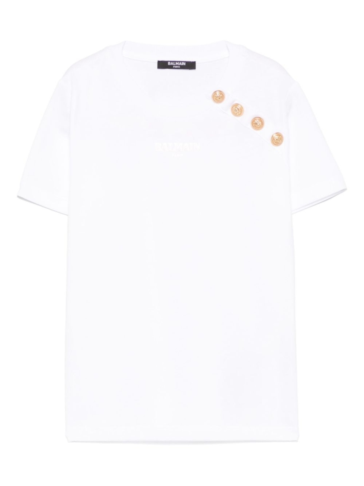 

Balmain Kids футболка с логотипом, белый