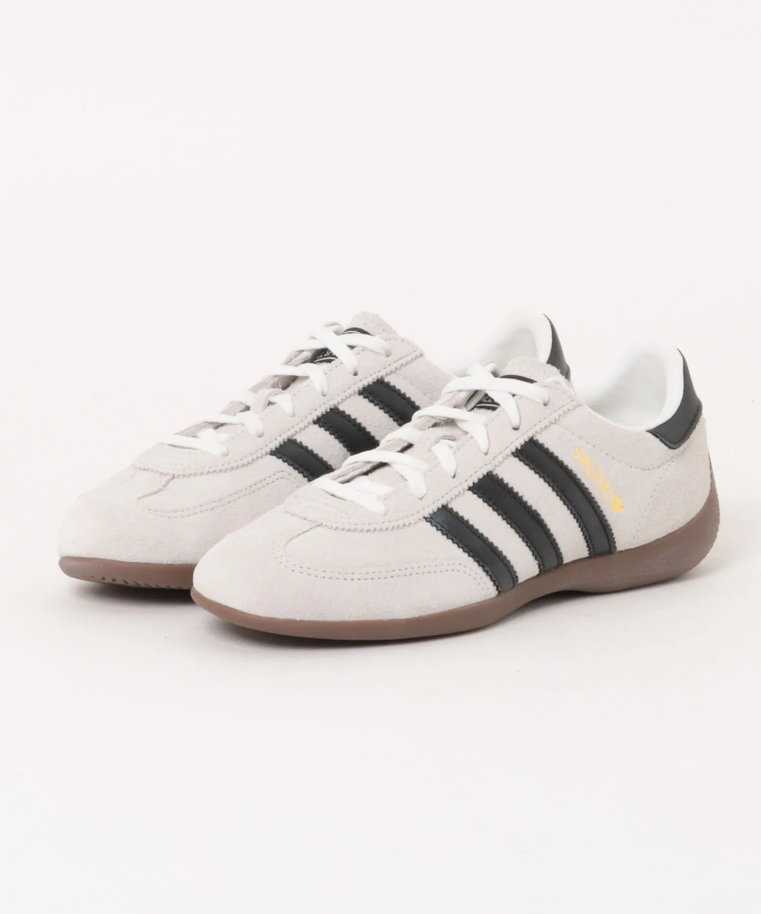 Мужские кроссовки из натуральной кожи Handball Spezial Lo Pro W adidas белые