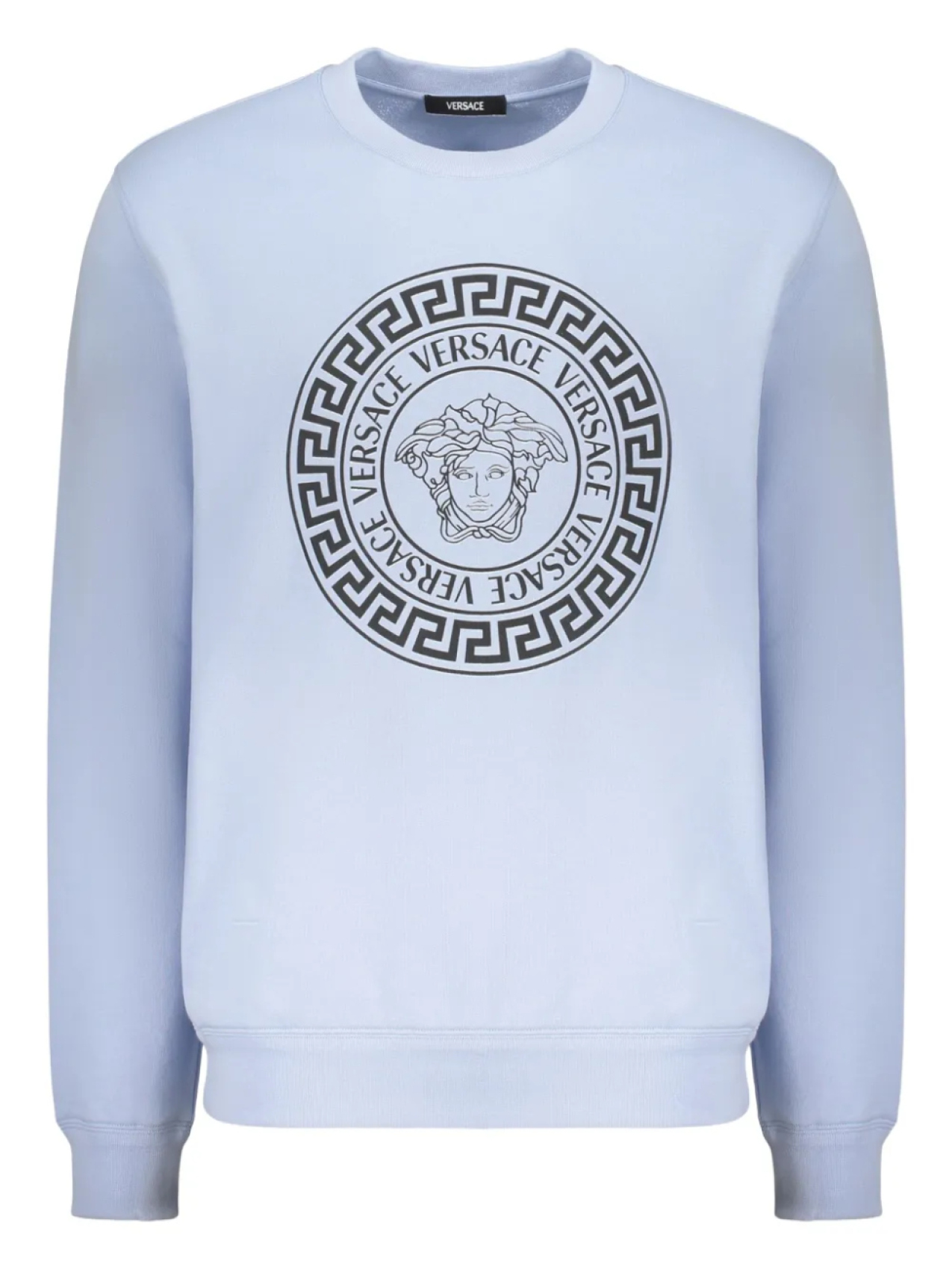 

Хлопковая толстовка Versace, синий