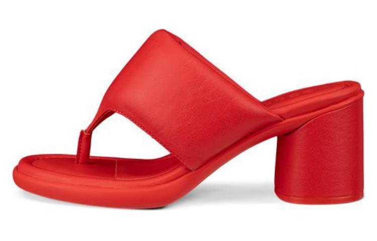 Шлепанцы женские Ecco, Red