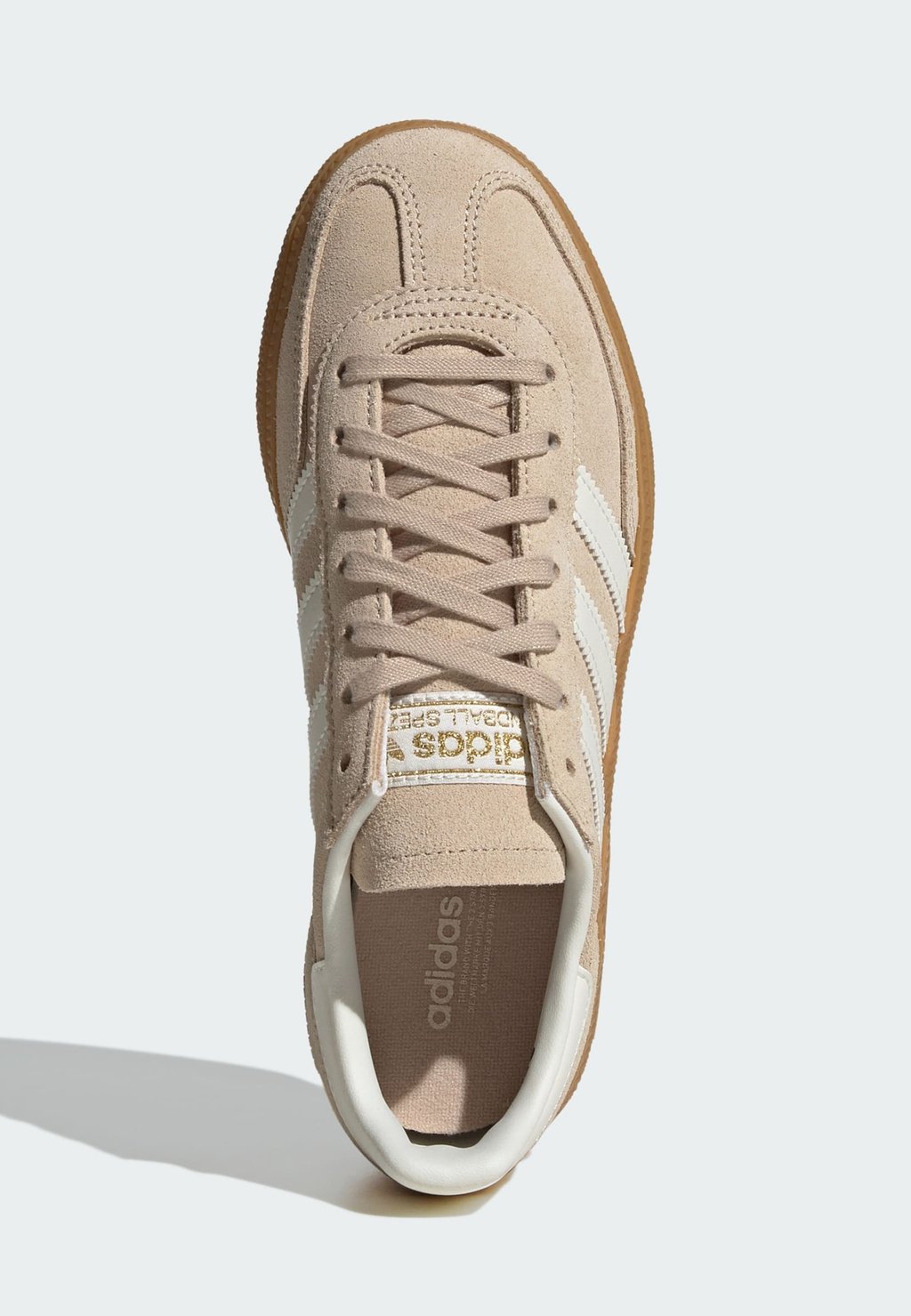Низкие кеды HANDBALL SPEZIAL Adidas Originals, бежевый — фото 3