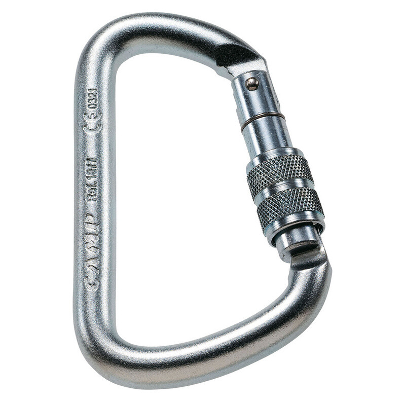 

Стальной карабин D Pro Lock Camp, серебро