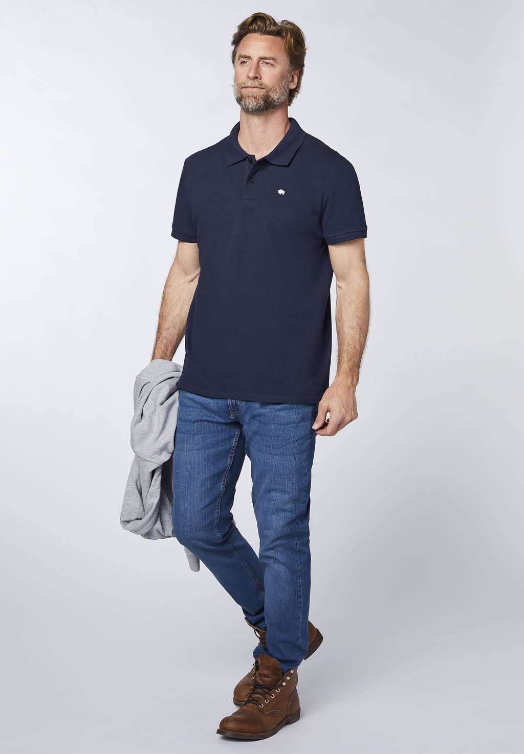 

Рубашка поло Colorado Denim, темно-синий