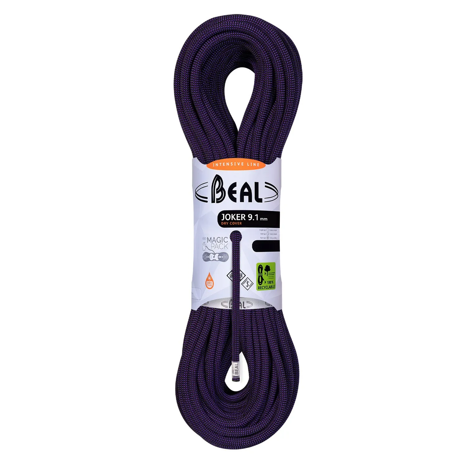 

Веревка Joker 9.1 мм, Dry Beal, Purple