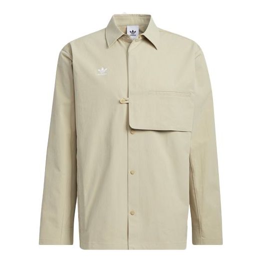 

Рубашка Men's adidas originals Cny Limited Button Sports Long Sleeves Prairie Brown Shirt