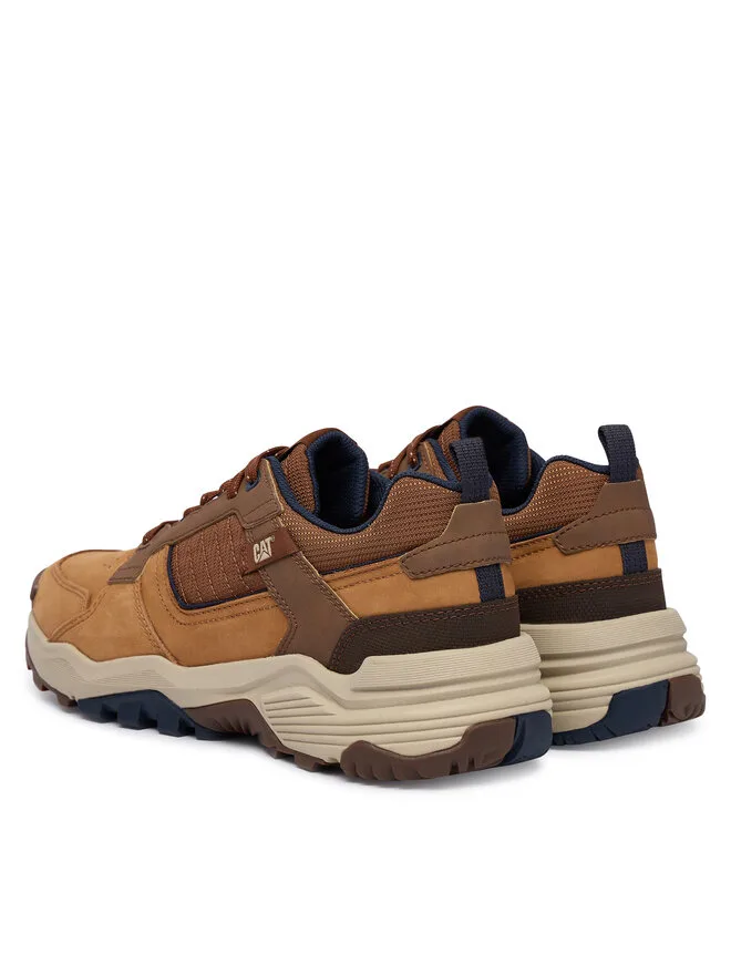 CAT Footwear Кроссовки Grapple Leather P726651 коричневые — фото 3