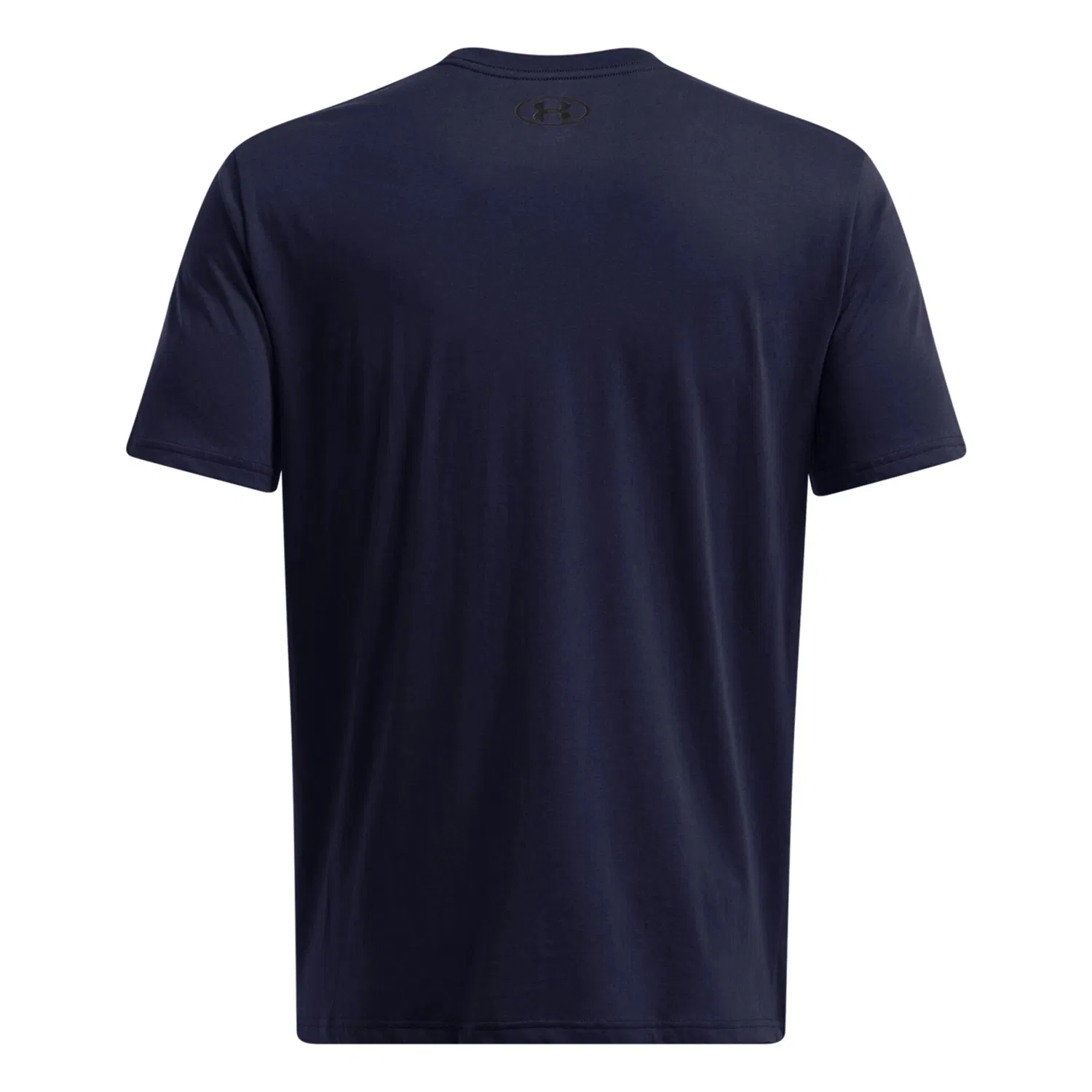 Детская хлопковая футболка с логотипом Under Armour, Dark Blue — фото 4