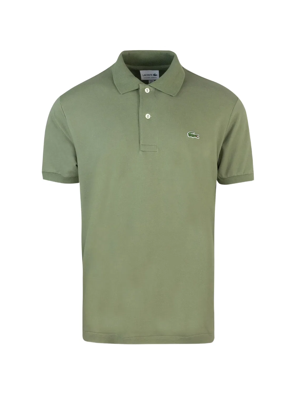 Lacoste Поло с нашивкой-логотипом, зеленый