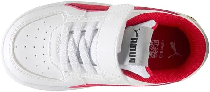 Детские кроссовки для мальчиков с принтом Scuderia Ferrari Caven 2.0 PUMA, White — фото 4
