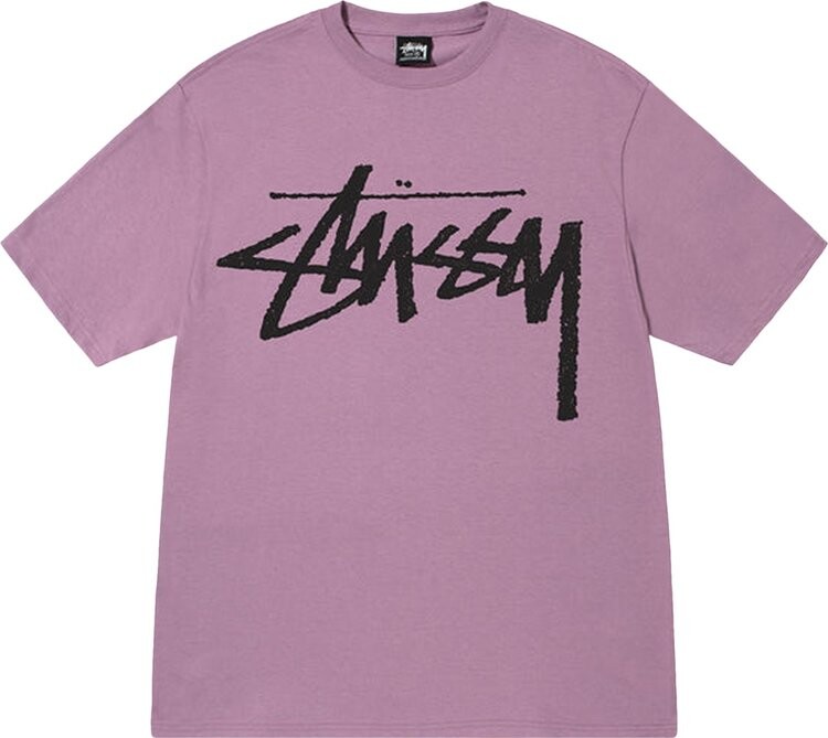 

Футболка Stussy Big Stock Tee 'Orchid', фиолетовый