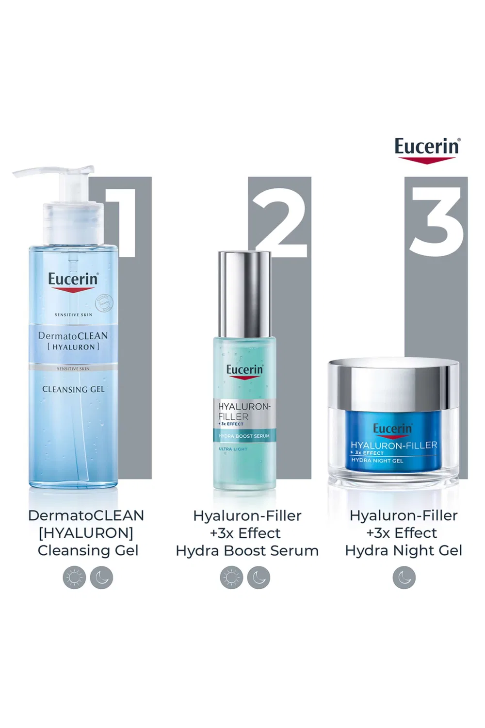 Сыворотка увлажняющая Hyaluron-Filler Moisture Booster Eucerin — фото 3
