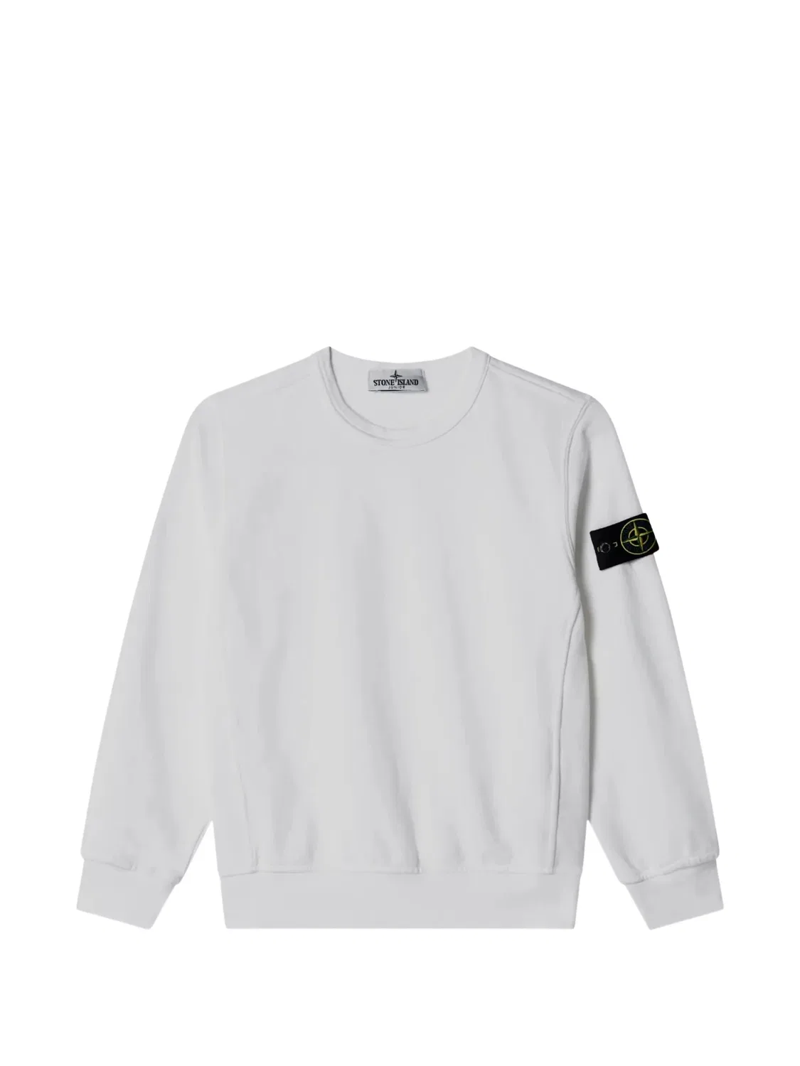 Stone Island Свитшот хлопковый белый