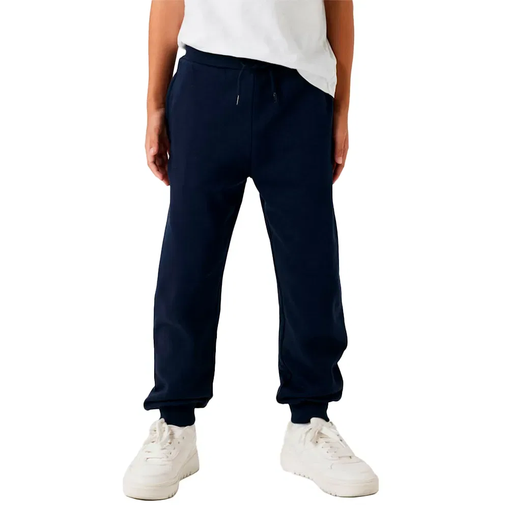 Детские спортивные штаны для мальчиков с флисовой подкладкой Vian Regular Sweat Pants Name it, Blue