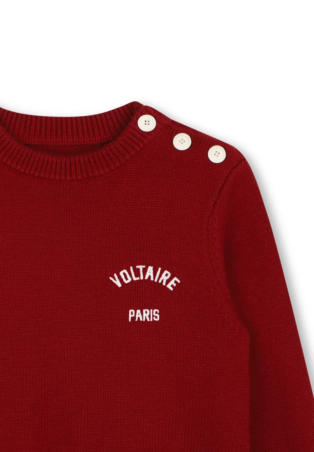 Свитер унисекс Zadig & Voltaire, Crimson — фото 4