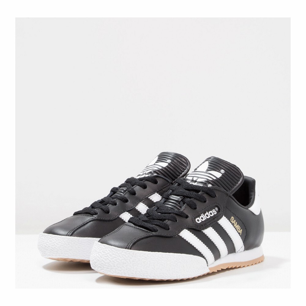 Кроссовки Adidas Originals Samba Super, black/running white/footwear white — фото 3