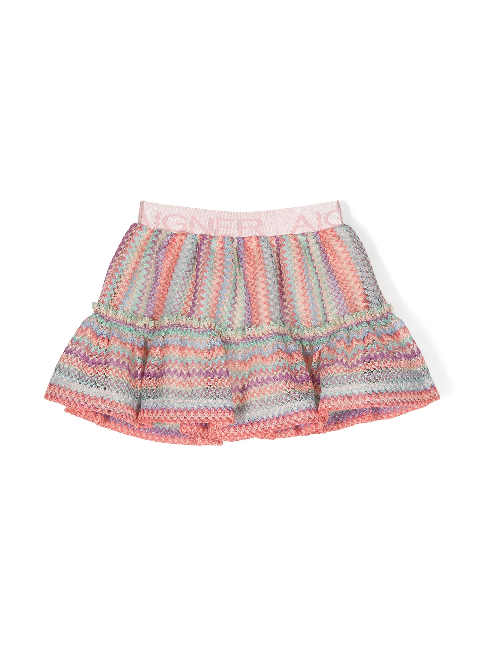 

Ярусная юбка Aigner Kids, розовый