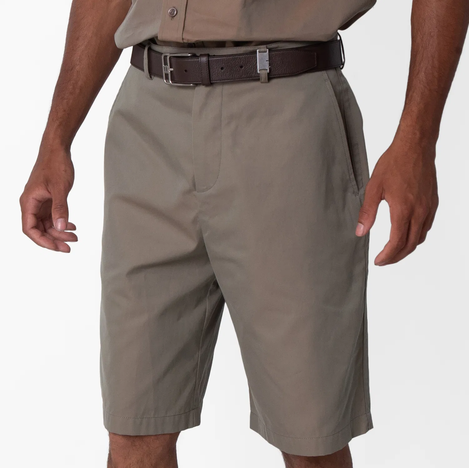 Шорты хлопковые чинос Burberry Cotton Chino Tailored Shorts, Tent