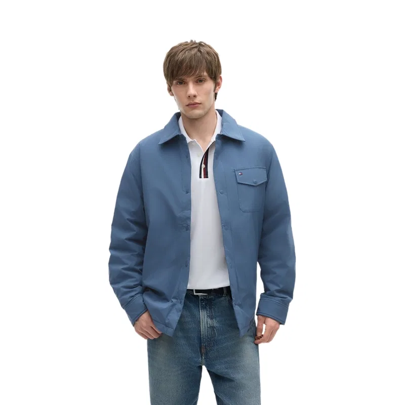 Мужское пальто с наполнителем из пуха Tommy Hilfiger, Blue Dbz