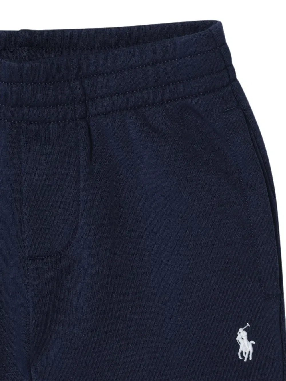 Спортивные брюки с вышитым логотипом Polo Ralph Lauren Kids, синий — фото 3