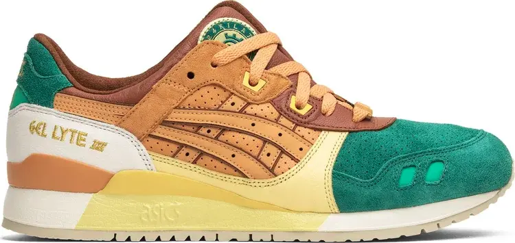 Кроссовки 24 kilates x gel lyte 3 '24 kilates express' Asics, коричневый — фото 2